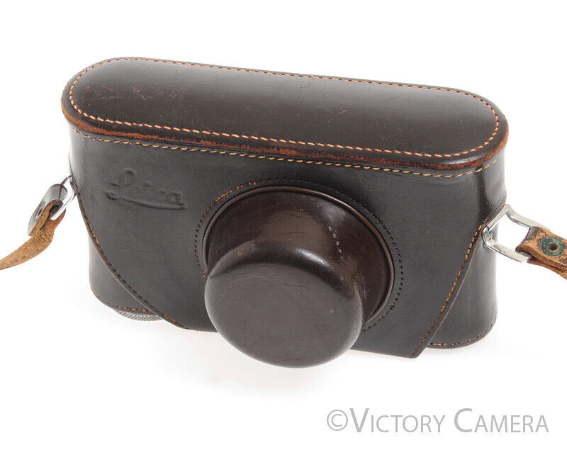 Leica Genuine ENOOR 14523 Leather Ever Ready Case for IIIG 3G -Clean- - Victory Camera