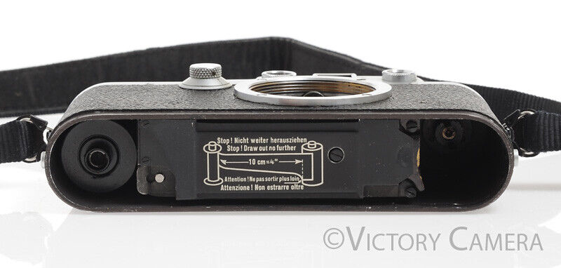 Leica IIIF Camera Color Dial Body -Clean and Working- - Victory Camera