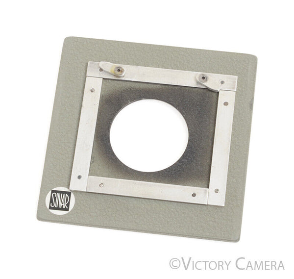 Sinar Blank Lens Board 4x5" - No Hole, Rectangular For Horseman Wista