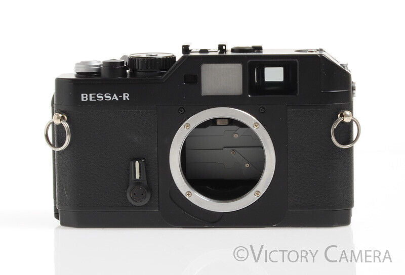 Voigtlander Bessa-R Black L39 Mount Rangefinder Camera Body -Nice- - Victory Camera