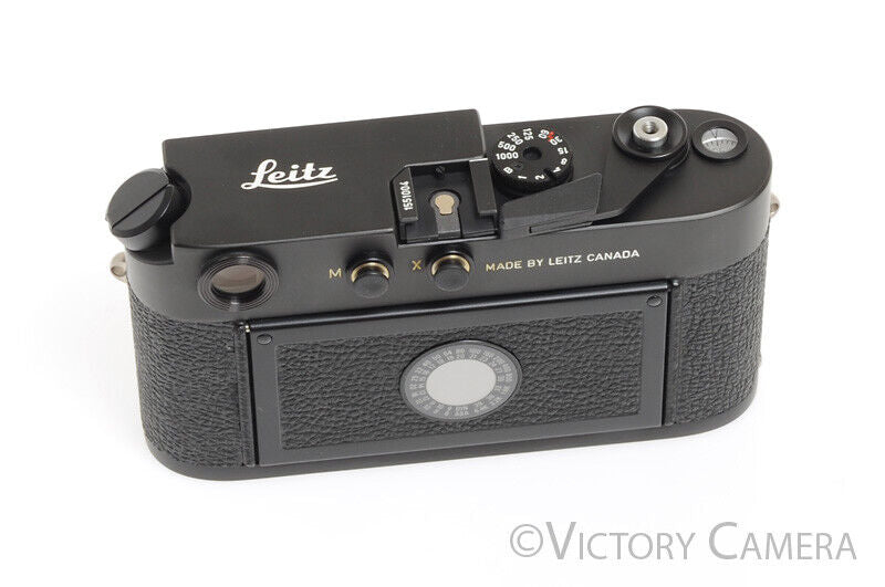 Leica Leitz M4-P Black 35mm Rangefinder Camera w/ Strap -Mint in Box- - Victory Camera
