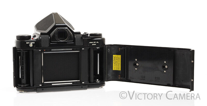 Pentax 6x7 67 Medium Format Film Camera w/ 135mm f4 Macro Lens -New Seals- - Victory Camera