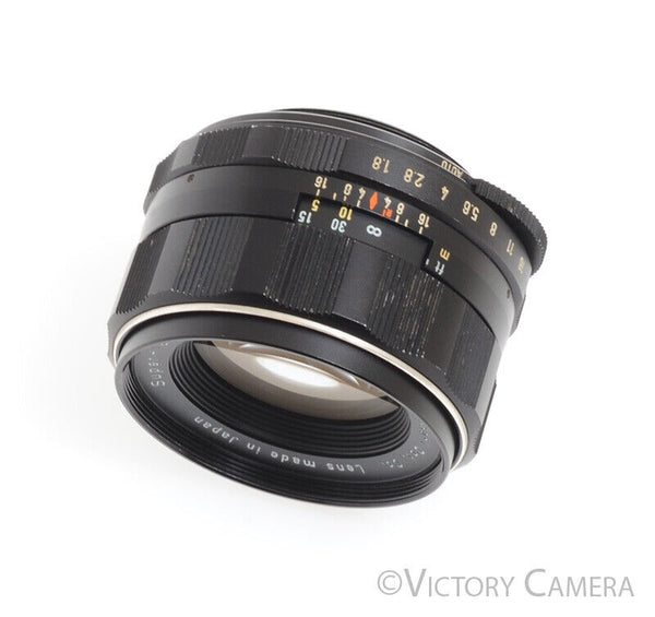 Pentax Super Takumar 55mm F1.8 M42 37101 Screw Mount Prime Lens -Clean