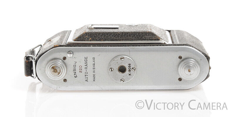 Ensign 220 Auto-Range Medium Format 6x6 645 120 Folding Camera w/ 75mm f4.5 Lens - Victory Camera