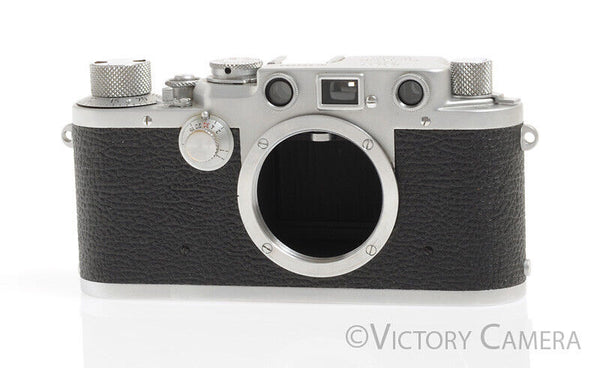 Leica IIIF Camera Color Dial Body -Clean and Working- [EXC-]