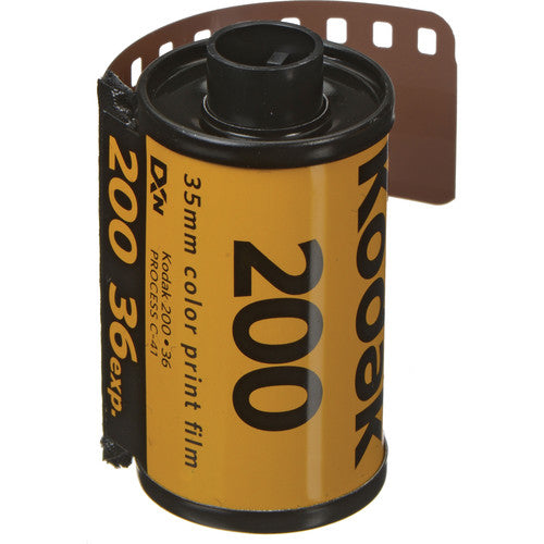 Kodak GOLD 200 Color Negative Film (35mm Roll Film, 36 Exposures) - Victory Camera