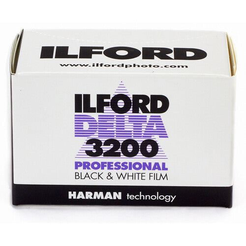 Ilford Delta 3200 Professional Black and White Negative Film (35mm Rol