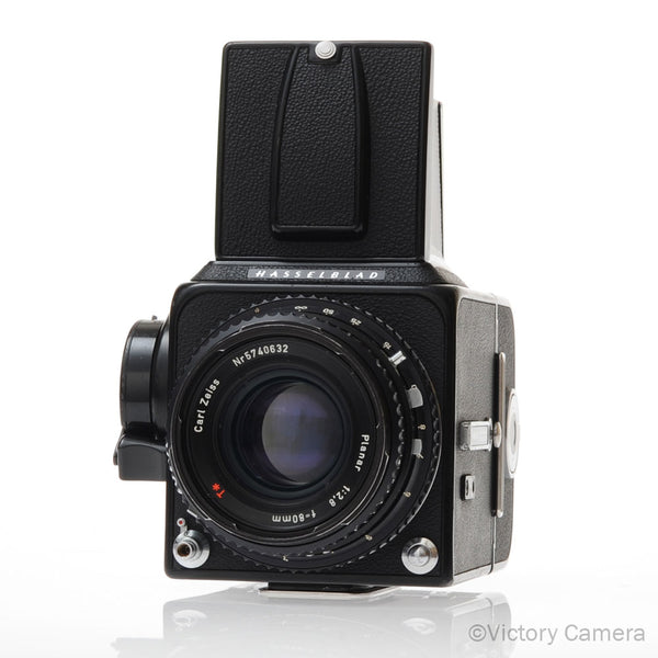 こうぴ、Hasselblad 500C/M Q902 Hasselblad 500c/m Black Medium Format Camera w/ 80mm T* Lens A12 [EXC]