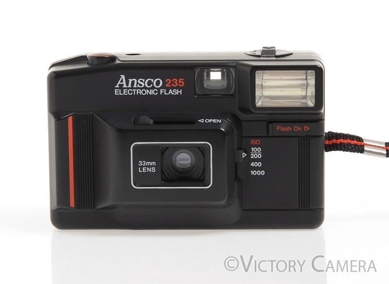 Ansco 235 35mm Point &amp; Shoot Film Camera w/ 33mm Lens