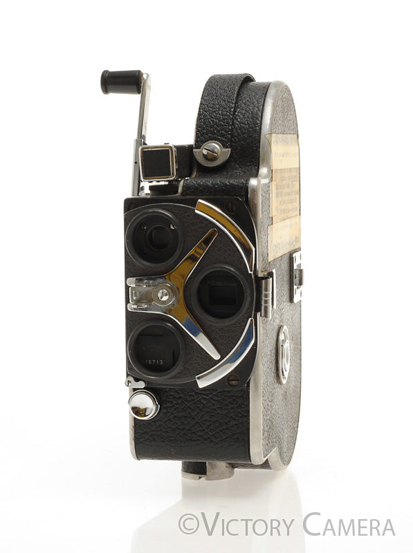 Bolex H16 16mm motion picture camera with a Wollensak Bolex H16 16mm motion picture camera with a Wollensak