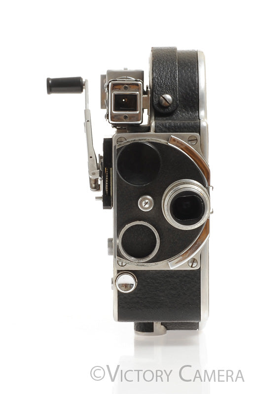 Bolex H16 16mm Motion Picture Film Camera w/ 25mm f1.9 Lens [EXC]