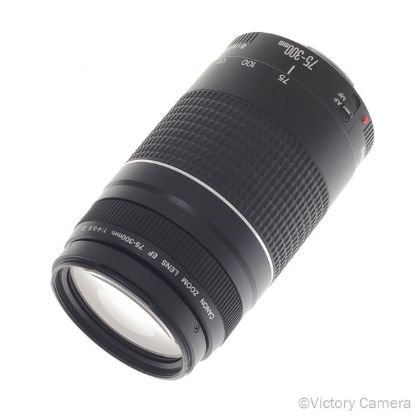 Canon EOS EF 75-300mm f4-5.6 III Telephoto Zoom Lens [EXC+]