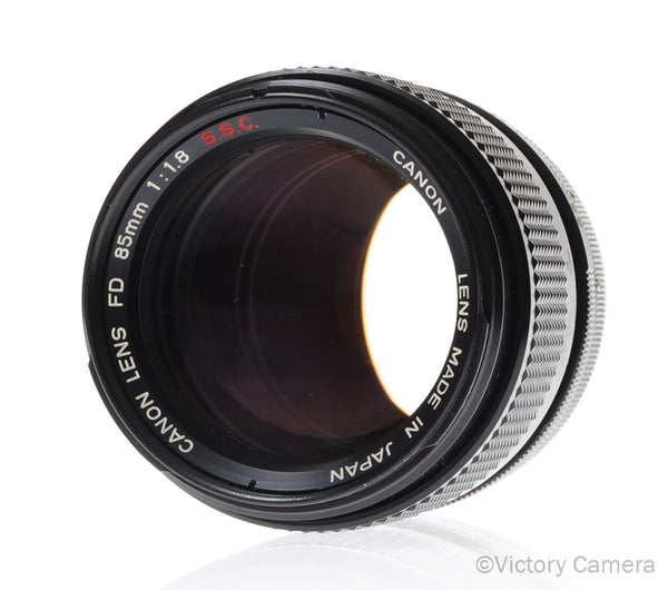 Canon FD 85mm f1.8 S.S.C Portrait Prime Lens [EXC]