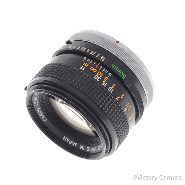 Canon FD 50mm f1.4 S.S.C Fast Prime Lens [EXC-]