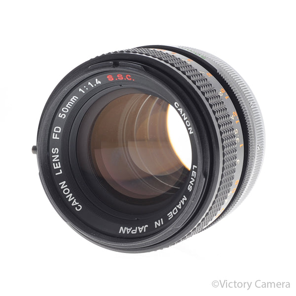 Canon FD 50mm f1.4 S.S.C Fast Prime Lens [EXC-]