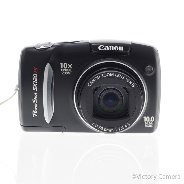Canon PowerShot SX120 IS 10MP Compact Digital Camera Digicam [EXC]
