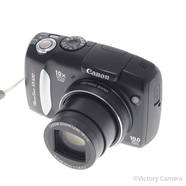 Canon PowerShot SX120 IS 10MP Compact Digital Camera Digicam [EXC]
