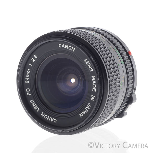 Canon FD 24mm f2.8 (late version) Wide Angle Prime Lens [EXC-]