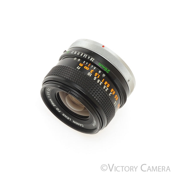 フィルムカメラ Canon FD 55mm 1:1.2 + FD28mm F2.8 S.C. フィルムカメラ Canon FD 55mm 1:1.2 + FD28mm F2.8 S.C. FD28mm
