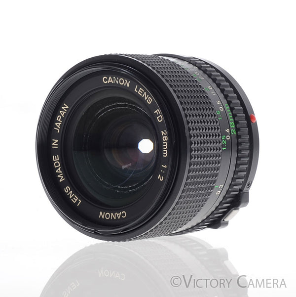 Canon FD Rare 28mm f2 (late version) Fast Wide Angle Lens [EXC]
