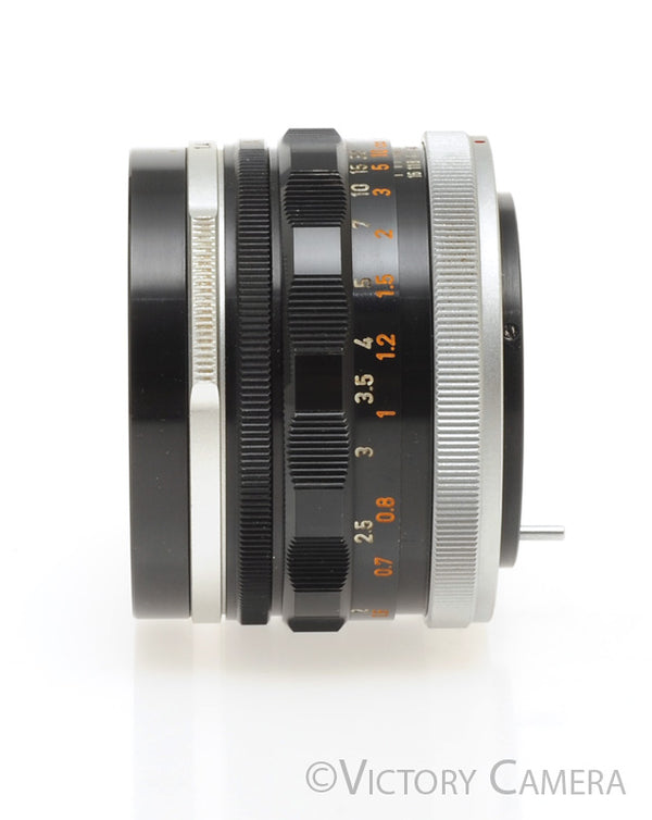 キャノン CANON LENS FL 50mm f1.4 #2060【付属品多数 Canon FL 50mm f1.4 Lens Review - Lens Legend
