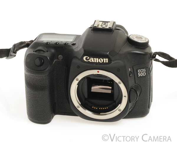 Canon EOS 50D 15.1MP Digital SLR Camera Body w/ Charger [EXC+]