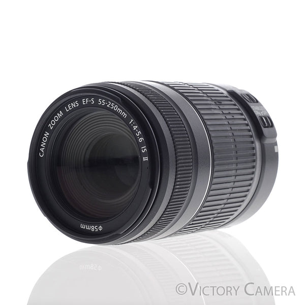 Canon EF-S 55-250mm f4.0-5.6 IS II Telephoto Zoom Lens [EXC]