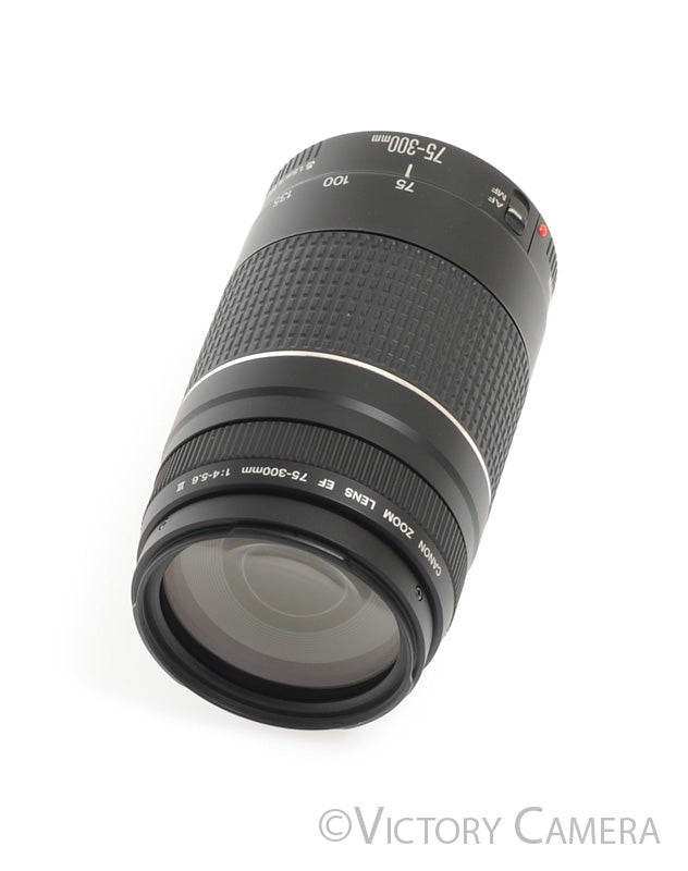 Canon EOS EF 75-300mm f4-5.6 III Telephoto Zoom Lens -Clean-
