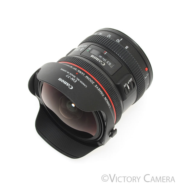 Canon EOS EF 8-15mm f4 L USM Fisheye Zoom Lens [MINT-]