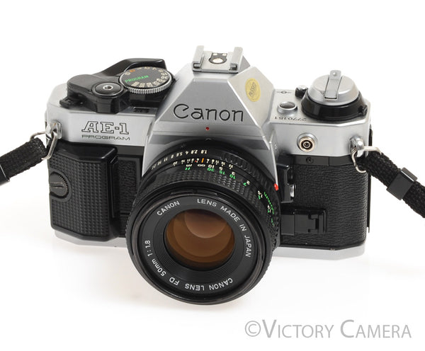 Canon AE-1 PROGRAM ブラック + FD 50mm F2