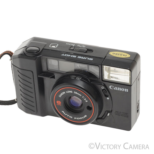 Canon AF35M II Autoboy 35mm Point & Shoot w/ 38mm f2.8 Lens [EXC]
