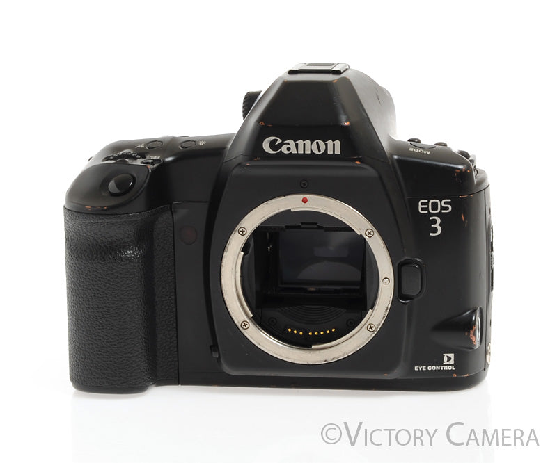 Canon EOS 3 Black EF Autofocus 35mm Film Camera Body - Victory Camera