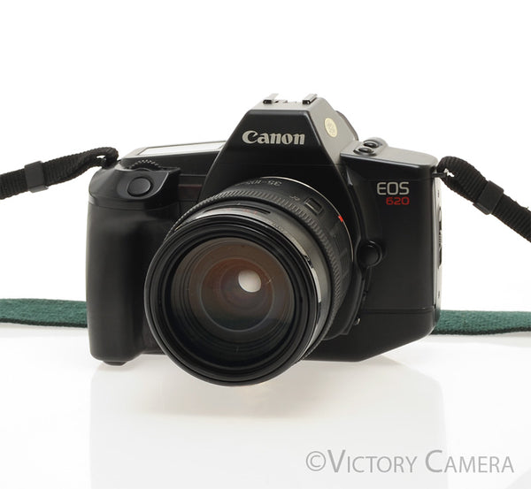 Canon EOS 620 35mm Film Camera w/ 35-105mm f3.5-4.5 Zoom Lens -Clean-
