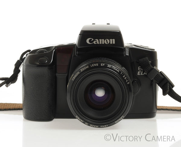 Canon EOS Elan EF Autofocus 35mm Film Camera w/ 35-70mm Zoom Lens [EXC