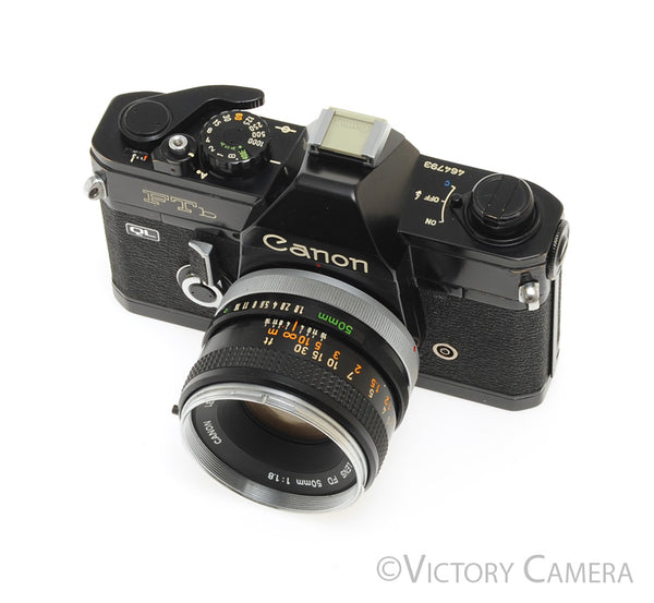 キャノン Canon FTb QL 35mm #2235【付属品多数】 Canon FTb QL Camera | Blue Moon Camera