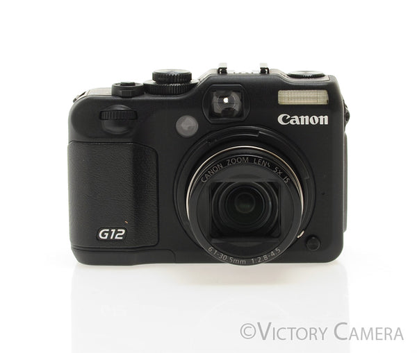 Canon PowerShot G12 10MP Digital Point & Shoot Camera [EXC+]