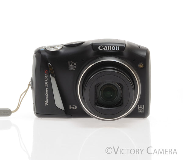 Canon PowerShot SX150 IS 14.1MP Digital Point & Shoot Camera [EXC]