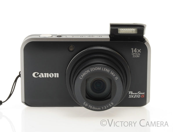 CANON [ PowerShot SX210 IS PC1468 ] デジカメ Canon PowerShot SX210IS 14.1MP Compact Digital Camera [EXC+]