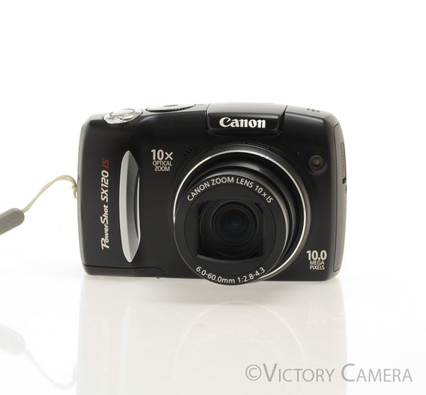 Canon PowerShot SX120 IS 10MP Compact Digital Camera Digicam [EXC]