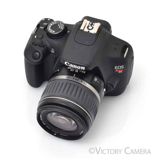 Canon EOS Rebel T5 18MP DSLR w/ 18-55mm Zoom Lens [EXC-]