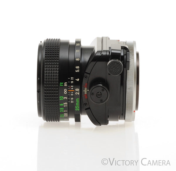 Canon FD TS 35mm f2.8 S.S.C. Tilt Shift Lens [EXC+]