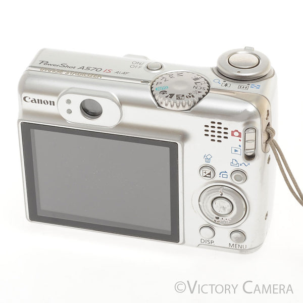 Canon PowerShot A570 IS 7.1MP Digital Point & Shoot Camera [EXC]