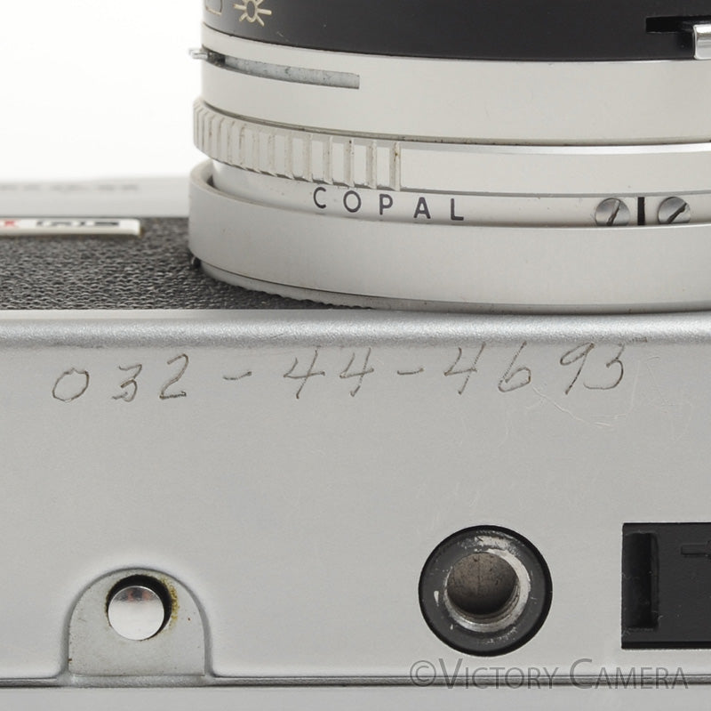 Canonet QL17 QL-17 GIII Chrome 35mm Rangefinder Camera
