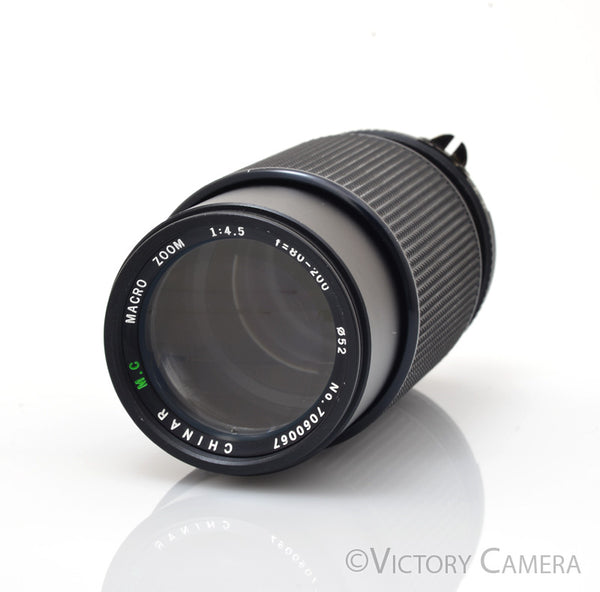 Chinar 80-200mm f4.5 Macro MC Telephoto Zoom Lens for Nikon Non-AI [EX