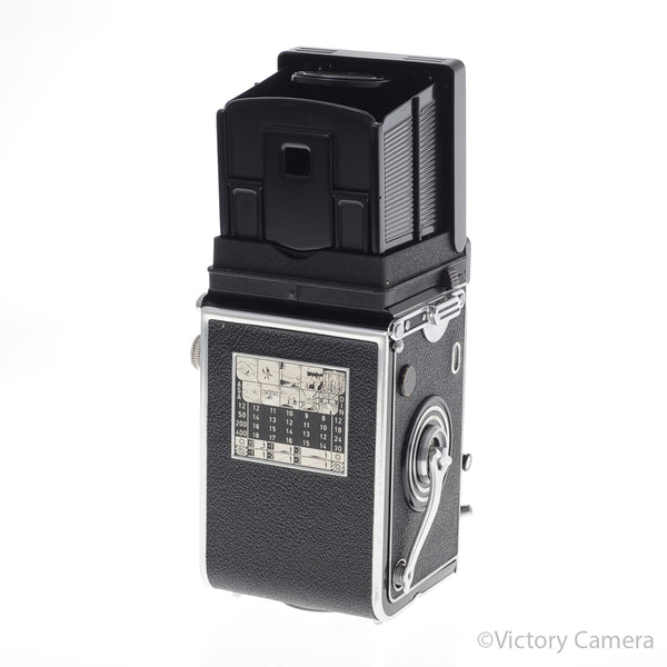 Rollei Rolleiflex T TLR Medium Format Film Camera Zeiss 75mm f3.5 [EXC