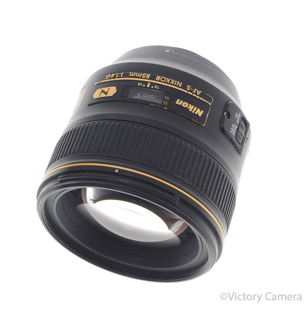 Nikon Nikkor AF-S 85mm f1.4 G Nano Autofocus Prime Portrait Lens [EXC-