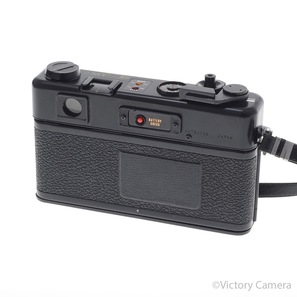 【動作品】YASHICA ELECTRO 35 GT ブラック Yashica Electro 35 GT Black 35mm Rangefinder Camera w/ 45mm f1.7 Lens