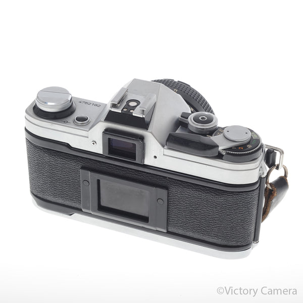 Canon AE-1 35mm Chrome Camera w/ 50mm f1.8 Prime Lens [EXC+]