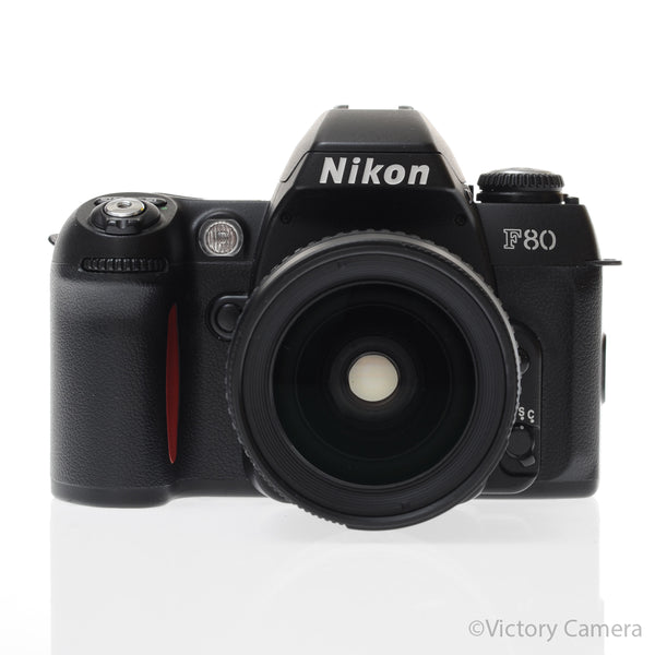 Nikon F80 AF SLR 35mm Film Camera w/ 28-80mm Zoom Lens [EXC+]