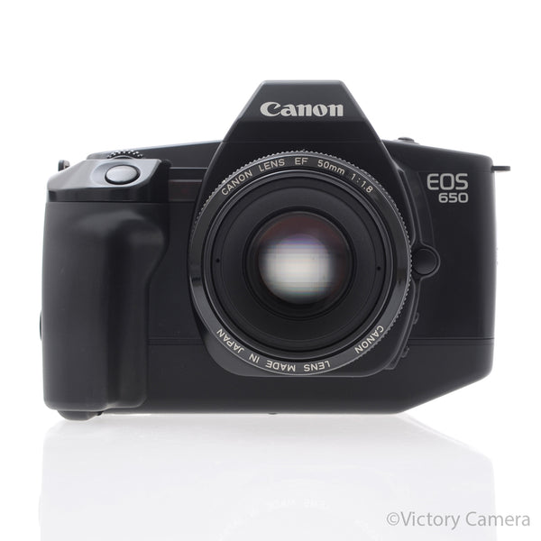 Canon EOS 650 Autofocus 35mm FILM Camera w/ 50mm f1.8 AF Lens [EXC+]